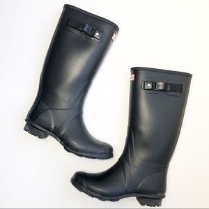 Hunter Rain Field Boots Huntress Wide calf